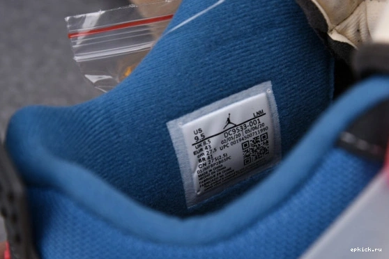 Rep EP 4 Retro DC9533-001 Jordan Noir Off DC9533-001 Union AIR 0411